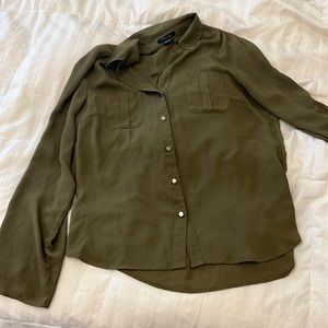 Button down collar neck Blouse